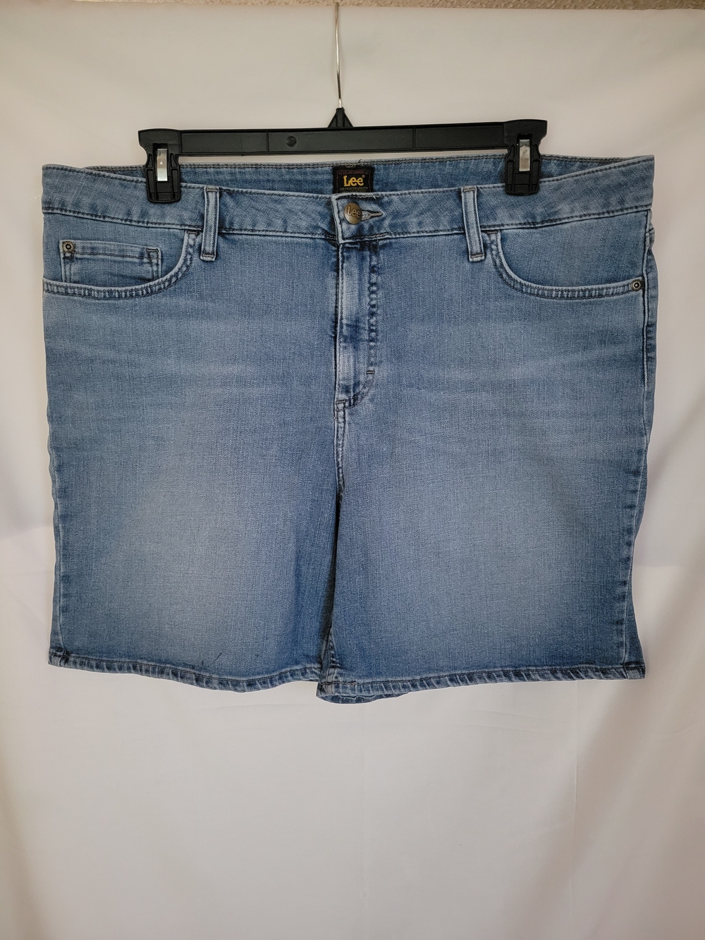 Womens Mid Rise Jean Shorts By Lee